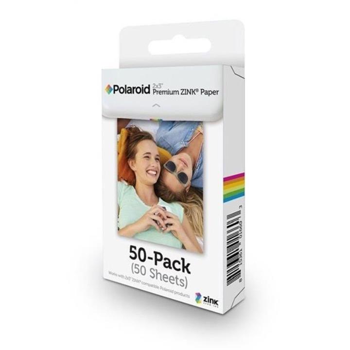 کاغذ عکس پولاروید مدل Premium ZINK بسته 50 عددی Polaroid Premium ZINK Photo Paper Pack of 50